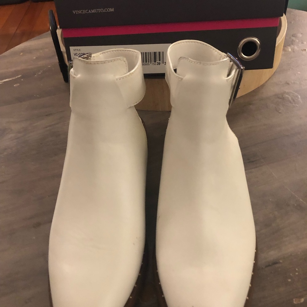 New! NWT Steven Madden white shoes from Nordstrom’s size 8 M. Great Design.! - Picture 3 of 3